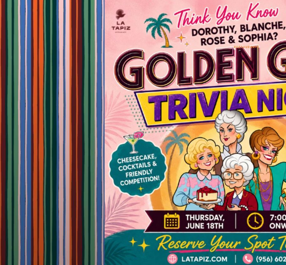 Golden Girls Trivia Night at La Tapiz Golden Girls Trivia Night at La Tapiz